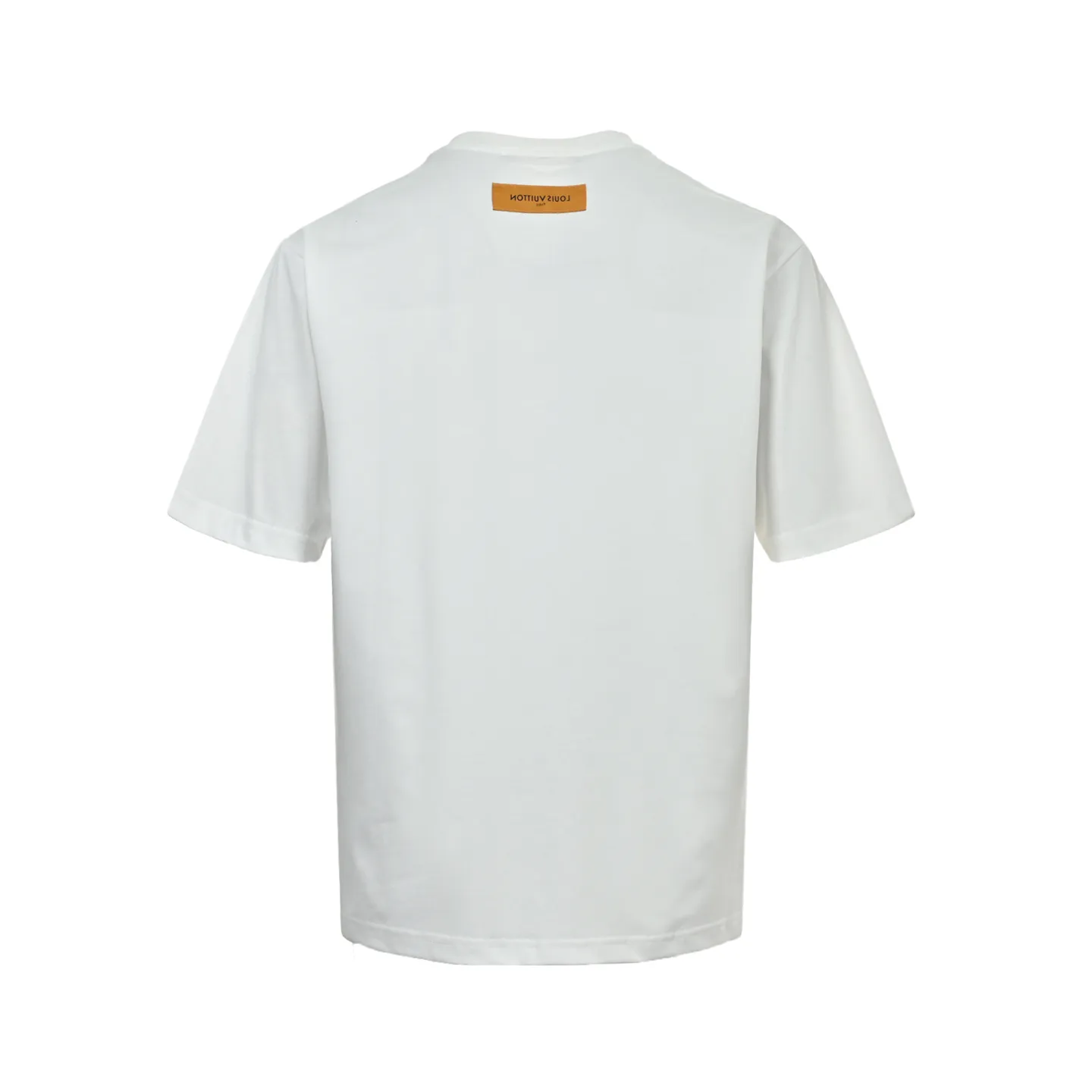 Louis Vuitton/Louis Vuitton dark pattern half-length presbyopic logo embroidered short sleeves